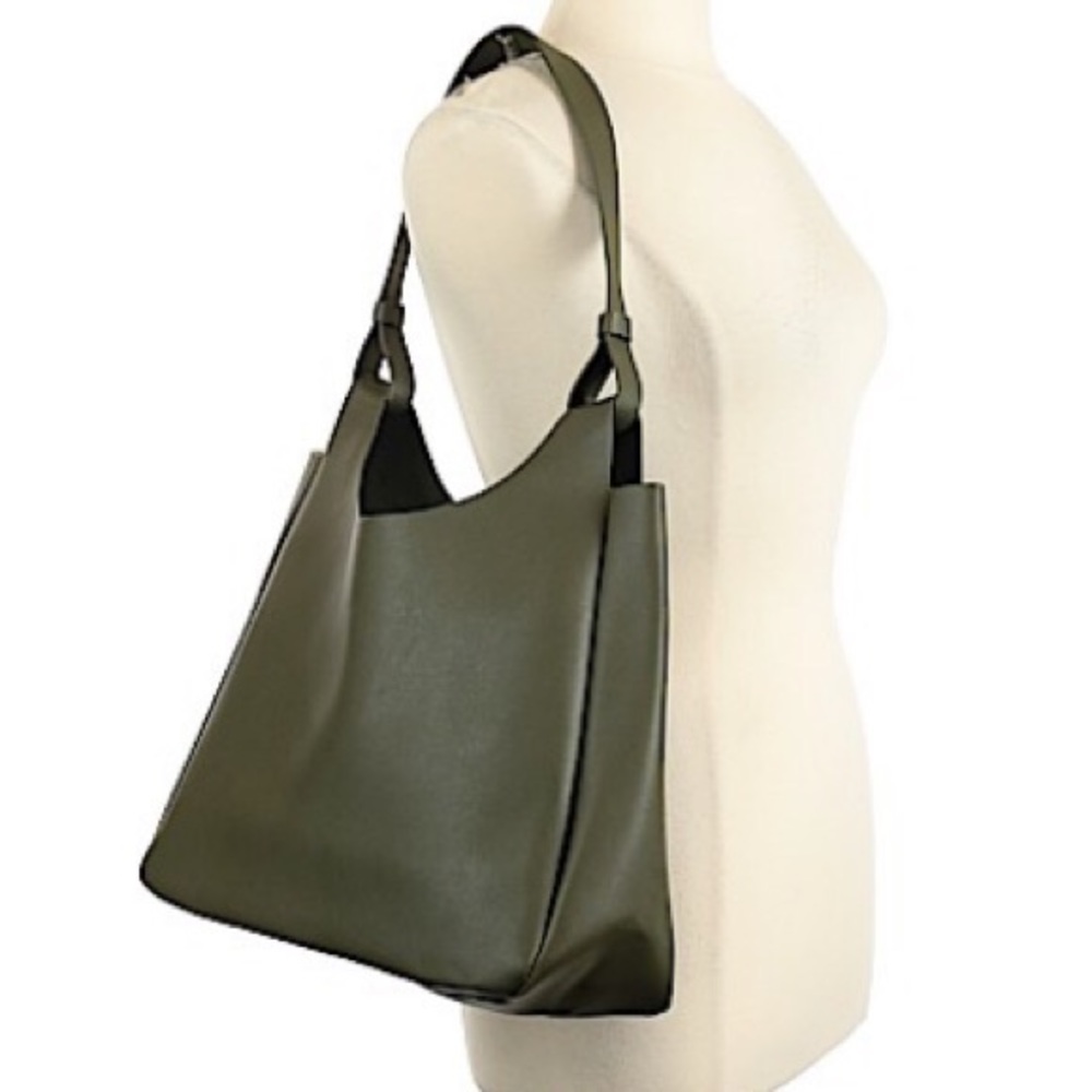 Neiman Marcus Green Tote Bag - Picture 1 of 2